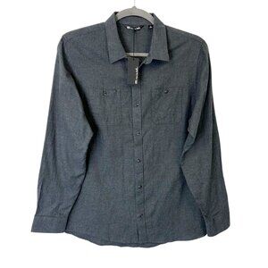 NEW Travis Matthew Hefe Regular Fit Flannel Sport Shirt Men’s Size XL Gray
